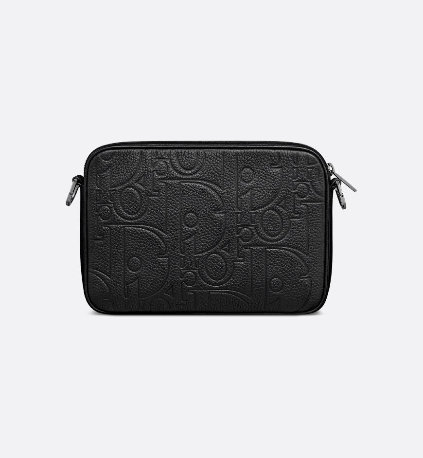 Triple Pouch Saddle Cuir