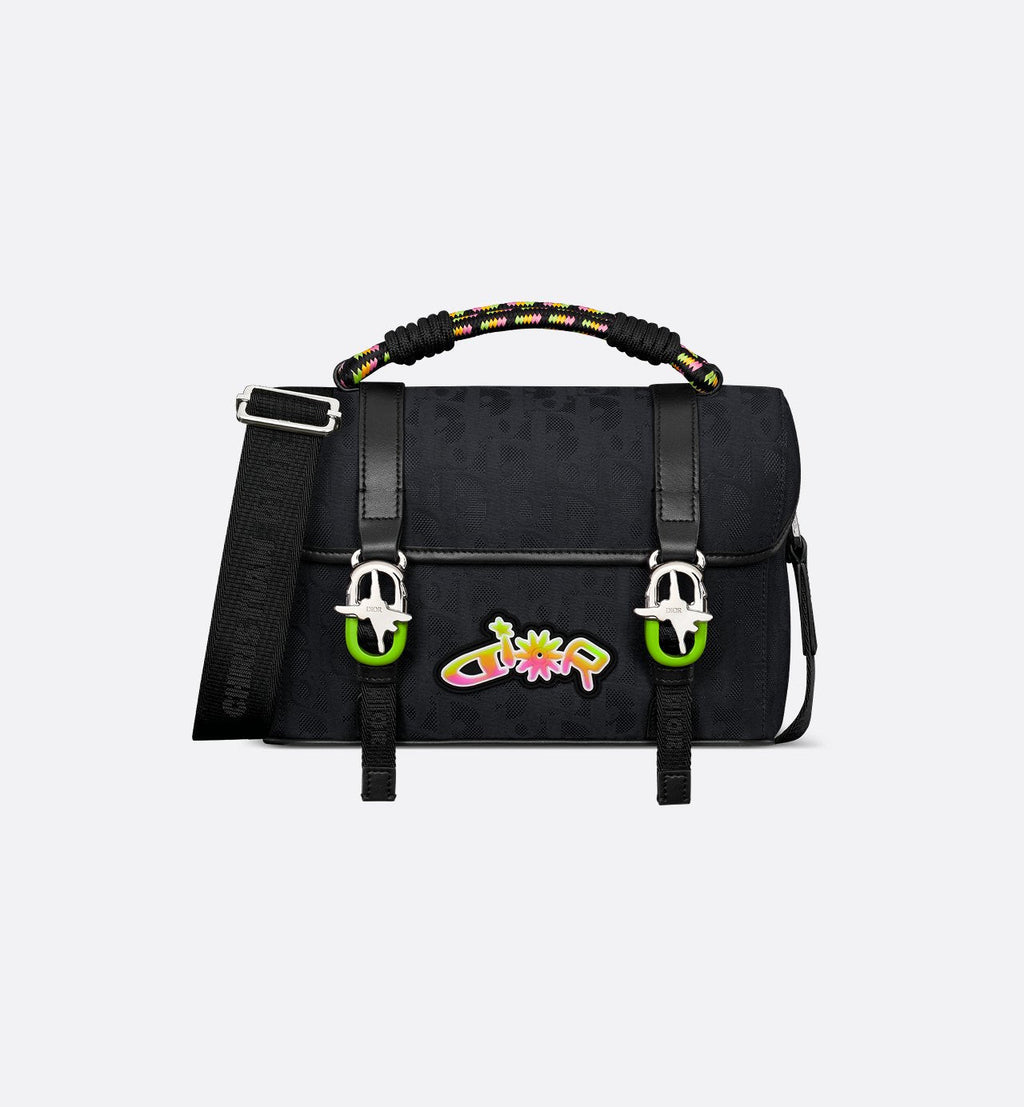 Sac Messenger à rabat Dior Hit The Road DIOR AND LEWIS HAMILTON