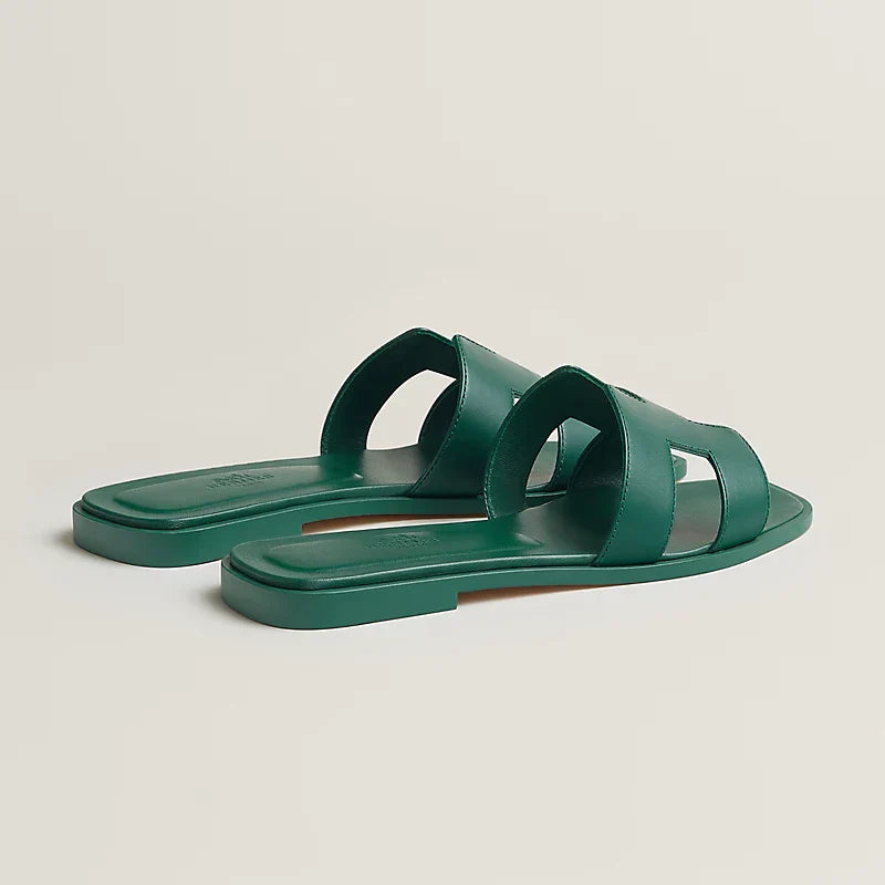 Hermes - Claquettes Vert viride