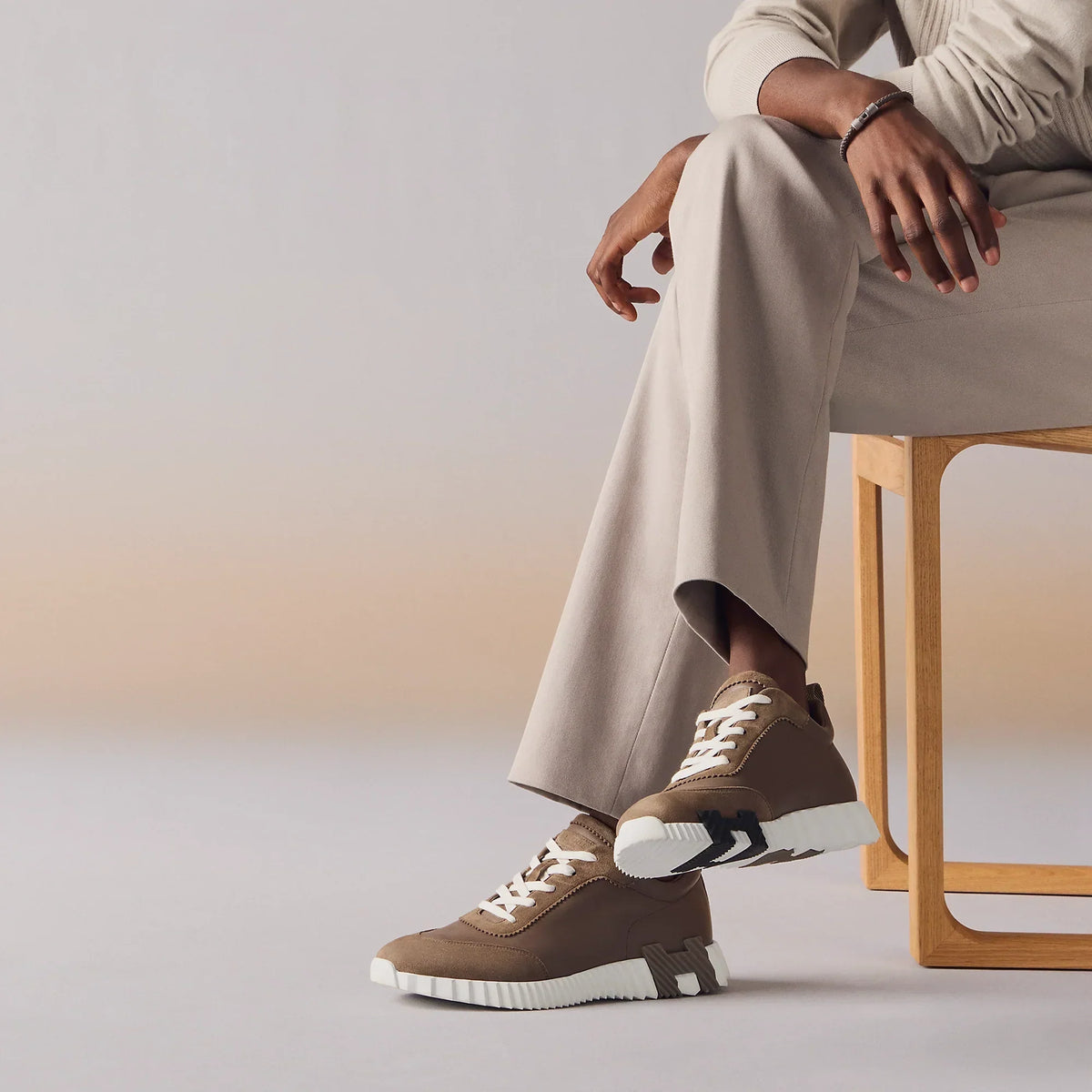 Hermès Bouncing Étoupe